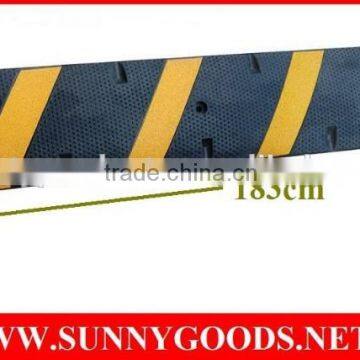 Length1830mm Rubber Speed Hump Rubber Car Ramps photo-2
