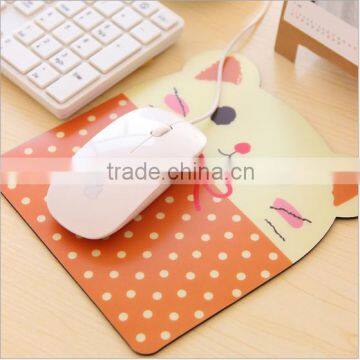 new amine mouse pad , rubber mouse mat , custom cartoon mouse pad