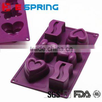 Silicone baking cake mould with funny designs silicone cake pan