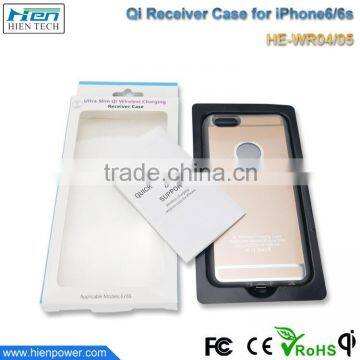 Ultra-slim Travel Wireless Charging Case for IPhone 6/6S Case Mobile Phone Wireless Charger Receiver Case photo-6