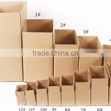 very strong and thick 5 layers brown Corrugated Box /packaging shipping folding box for delivery