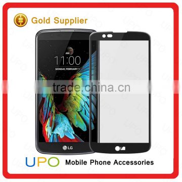 [UPO] Wholesale ! phone accessories 3D full curved tempered glass screen protector for LG K7