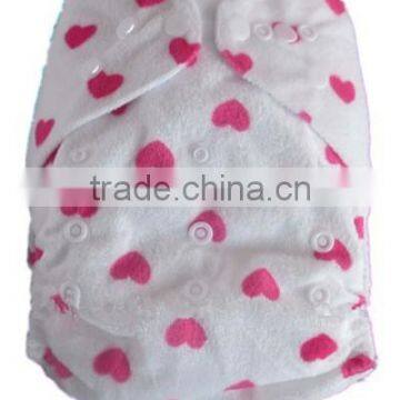 minky baby cloth diaper