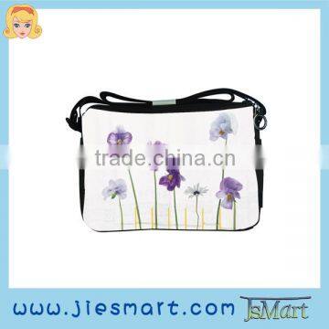 messenger bag flower photo printing shoulder bag custom bag