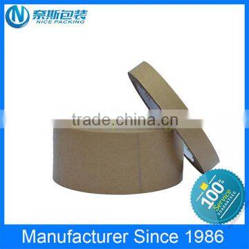 Great Adhesion Water Activated custom printed kraft paper tape with factory price