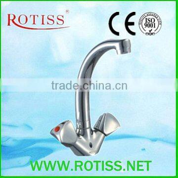 Hot selling high quality RTS8814-2A double handle washbasin mixer