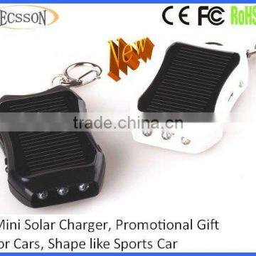 keychain solar power iphone charger