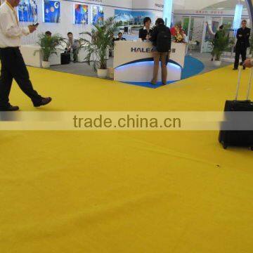 Needle Punched Nonwoven Plain Surface Exhibition Carpet photo-4
