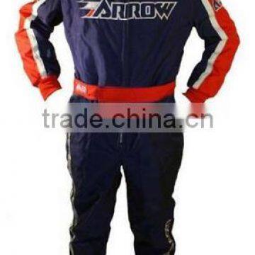 Red and Blue Go Kart Suit