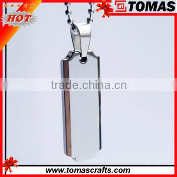 Customized dog tag necklace in good quality