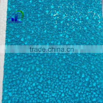 decorative patterned glass panels modern glass paintings diamond embossed glass