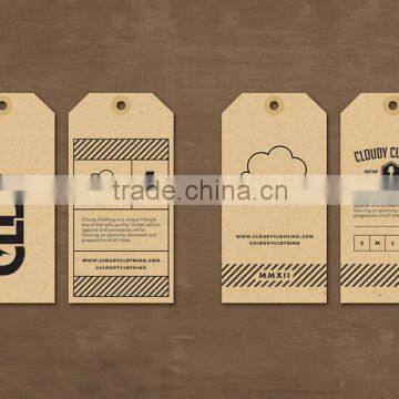 High Quality Custom Hang Tag Paper