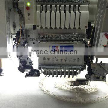 new arrival chain stitch embroidery machine with simple taping/cording