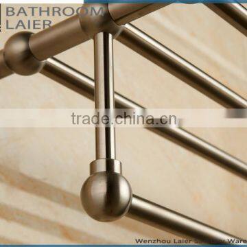 15120 America Morden Style Stainless Steel 304 Brush Nickel Bathroom Accessory Towel Rack photo-4