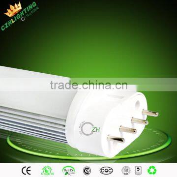 Hot sale High quality 2G11 led tube 18W degree 120lm/w 3 years warranty