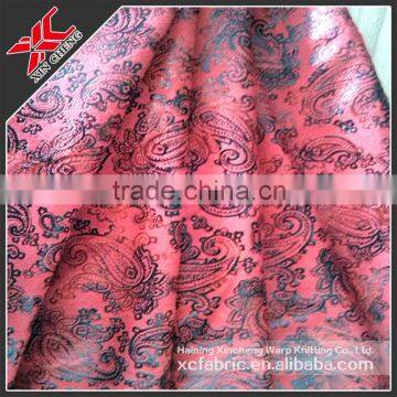 Red 2014 new shoe materials,suede fabrics prediction fabric,luxury fabric textile