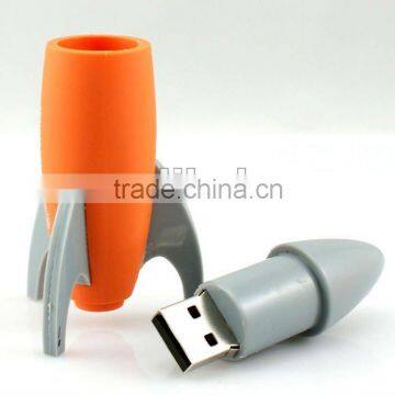 Rocket USB flash drive custom memory thumb drive corporate gift