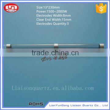 Widely Applied in Electrothermal heater quartz heating tube 15mm