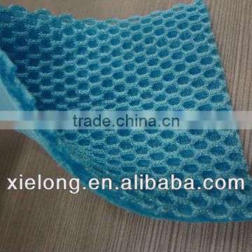 3d air fine ployester hexagonal mesh fabric