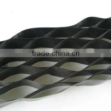 Plastic geocell for soil stabilization