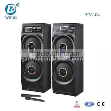 10 inch professional loud double horn stage dj club bluetooth passive line array speakers for disco