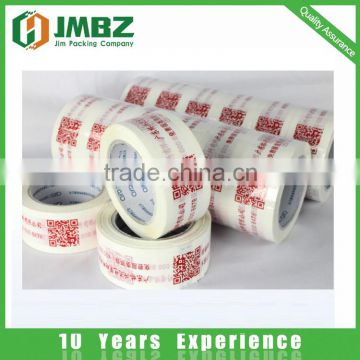 Custom promotional printing packing tape with company logo,contact info