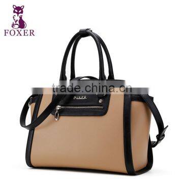 Western Style Handbag Shoulder Bag Young Ladies Brand Foxer Bag pu Leather photo-2
