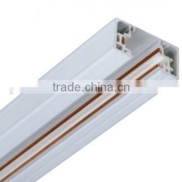 3 phases led museum track lighting aluminium traxk rail