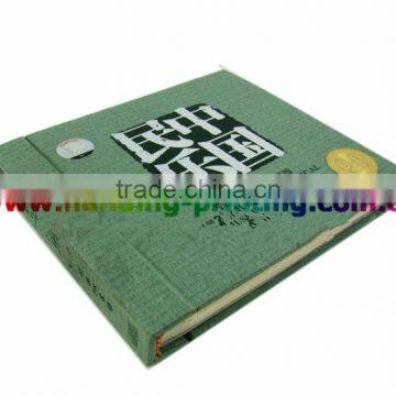 Embossed Hardcover Books with Hot Stamping Binding Printing Factory