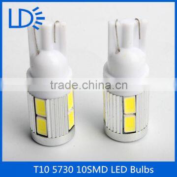 T10 Bulb Socket Universal Used Car Bulb Led Lighting 10smd 5730 T10 Bulb