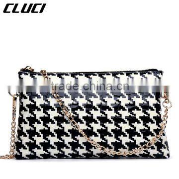 leather ladies clutch evening bag satchel cross body vintage style
