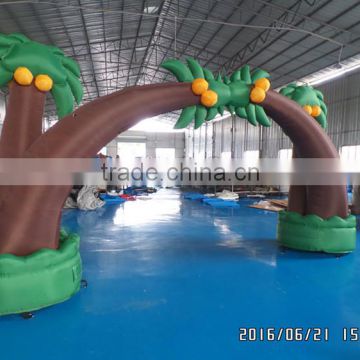 size customized oxford inflatable advertising arch for event