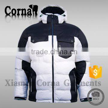 Newest ski jacket multiple waterproof outside pockets sports wear brands