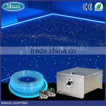 Hot sale 8mm side glow fiber optics for swimming pool perimeter lighting sale