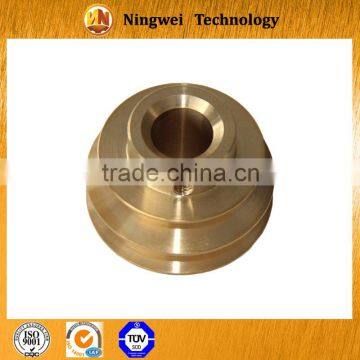 Brass cnc machining product by 3 axis cnc vertical machining center