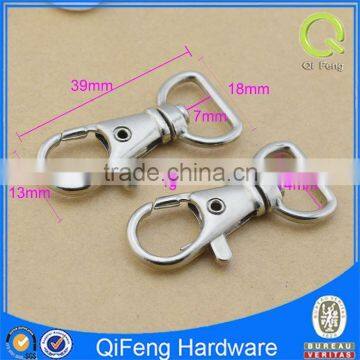 Q-1325 Twisted Snap Hooks Dog Leash Hook ,silver Samll Size Hardware Accessory