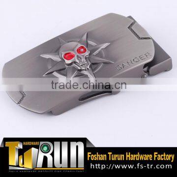 Wholesale 2015 china hot selling skull and crossbones belt buckle