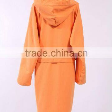 Personalized microfiber robe