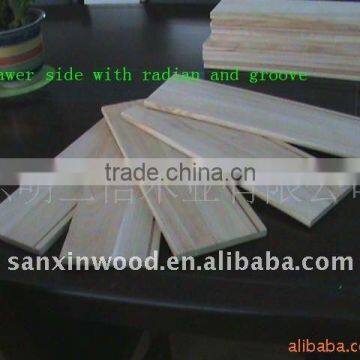 high-quality paulownia drawer sides and backs