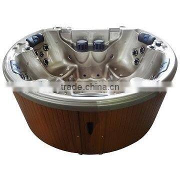 Portable 5 Persons Semi-Crircle Outdoor Hot Tub DVD MP3