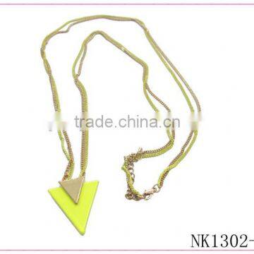 Colorful chain necklaces wholesale,custom necklace,fancy necklace