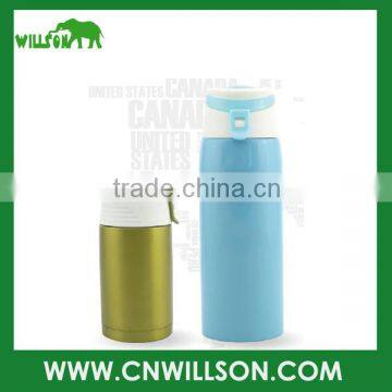 201/304 stainless steel sports bottle in 350ml/500ml