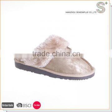 Good quality sell well leather slipper,indoor slipper