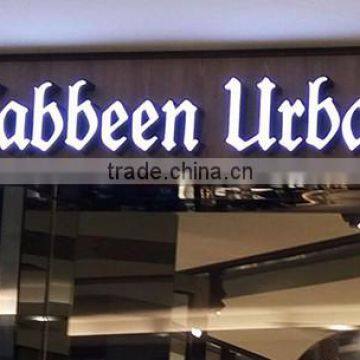 high bright customized shape frontlit led letter