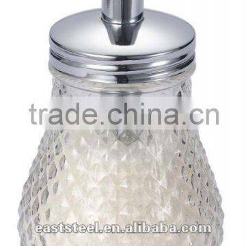 250ml diamond glass coffee/sugar dispenser with pourer