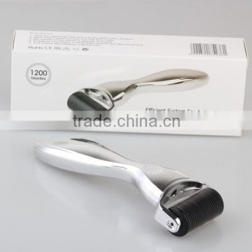 2015 private label products micro needle roller system DRS titanium derma roller 1200 needles for stretch mark skin nurse