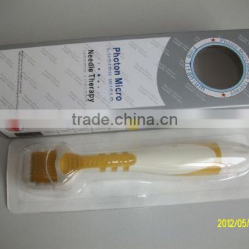 hotselling 540 192 75 titanium microneedle therapy vibrator derma roller micro roller