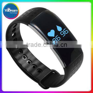 Silver metal smart wrist watch , Smart watch bracelet , sport smart watch bracelet