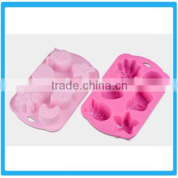 Silicone Insect Cake Mold 6 Insect Cookie Mould 6 animal Silicone Cake Mould