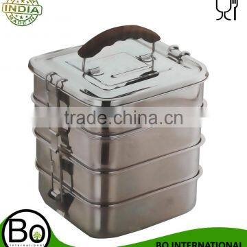 Stainless Steel Small Lunch Box 160x102x55 mm photo-2